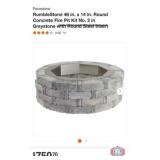 Pavestone RumbleStone 46 in. x 14 in. Round