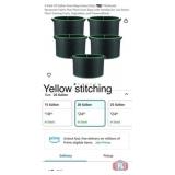 New 28 packs; 5-Pack 20 Gallon Grow Bags Heavy
