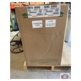 New 2 pcs; Oasis sandstone and stainless steel