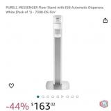 New 5 pcs; PURELL MESSENGER Floor Stand with ES&