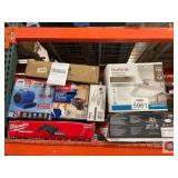 7 pcs; mix air mover, Milwaukee, spin mop,