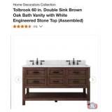 1 pcs; Home Decorators Collection Tolbrook 60 in.