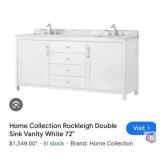 New 1 pcs; Rockleigh 60 in. W x 22 in. D Bath