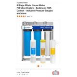 1 pcs; Express Water 3 Stage Whole House Water
