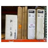 6 pcs; mix KOHLER Medicine cabinets and mirrors