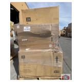 mix 5 pcs; assorted patio furniture and cushions