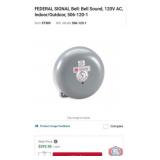 New 3 pcs; FEDERAL SIGNAL Bell: Bell Sound, 120V
