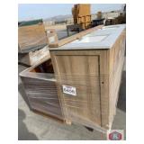 2 pcs; mix vanity's
