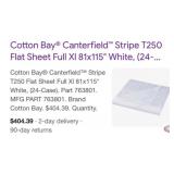approx. 3 cases; Cotton Bay® Canterfield Stripe