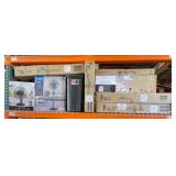 mix artificial plants, fans, bed frame and more