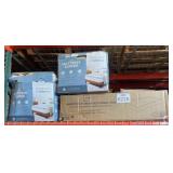 3 pcs; mix mattress queen topper and 9 in smart