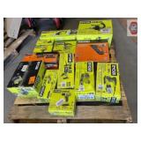13 pcs; mix RIDGID and RYOBI tools