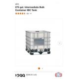 1 pcs; VPC 275 gal. Intermediate Bulk Container