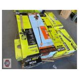 6 pcs; mix RYOBI, Black and Decker tools