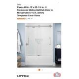 1 pcs; Delta Paxos 60 in. W x 62-1/4 in. H
