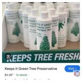 312 pcs; Keeps It Green Tree Preservative