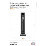 1 pcs; LG CordZero Bagged All-in-One Cordless