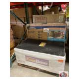 mix 1 pcs Rubbermaid, 2 pcs suncast, and pave