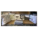 7 pcs; mix sheets and shower curtain