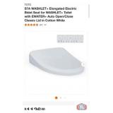 1 pcs; TOTO S7A WASHLET+ Elongated Electric Bidet