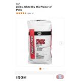 approx. 17 bags; DAP 25 lbs. White Dry Mix