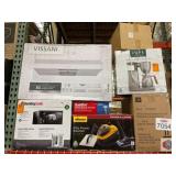 7 pcs; mix range hood, safe, Wagner, coffee