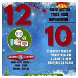 Save the date next auction Dec 10 at 10:00 AM