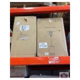 2 pcs; mix patio heater, and exterior light