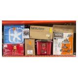 mix 8 pcs; box fan, golden retriever gift box,