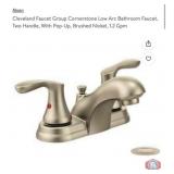 New 8 pcs; Cleveland Faucet Group Cornerstone Low