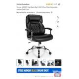 2 pcs; Gymax 500LBS High Back Big & Tall Office