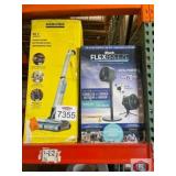2 pcs; mix KARCHER floor cleaner, shark vac