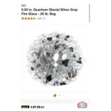 10 bags; MSI 0.50 in. Quantum Glacial Silver Gray