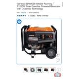 1 pcs; Generac GP9200E 9200W Running / 11250W