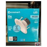 34 pcs; Ecosmart 65W Equivalent LED daylight 4 in