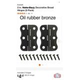 New 432 packs; Everbilt 2 in. Decorative Broad