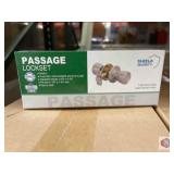 New 80 pcs; Shield Security Tulip Passage Knob
