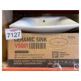 2 pcs; mix ceramic sinks