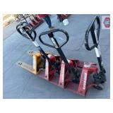 lot of 4 used pallet jacks