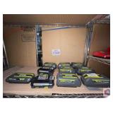 10 pcs; mix RYOBI rechargeable batteries