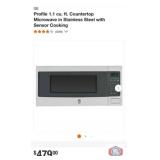 New 1 pcs; GE Profile 1.1 cu. ft. Countertop