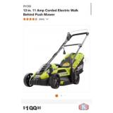 2 pcs; RYOBI 13 in. 11 Amp Corded Electric Walk