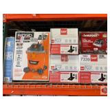 6 pcs; mix Lasko box fan, rigid vac, Master flow,