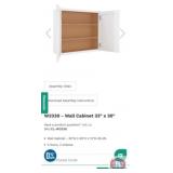 New 3 pcs; W3330 - Wall Cabinet 33" x 30"