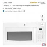 New 2 pcs; 4 GE 1.6 Cu. Ft. Over-the-Range