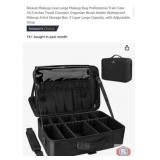 New 30 pcs; Relavel Makeup Case Large Makeup Bag