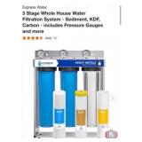 1 pcs; Express Water 3 Stage Whole House Water