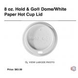 16 cases, 1200 per case;  8 oz. Hold & Goï¿½