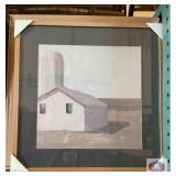 New 14 pcs; decorative frames 25 in x 25 in wall