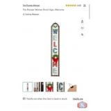 New 43 pcs; The Pioneer Woman Porch Sign, Welcome